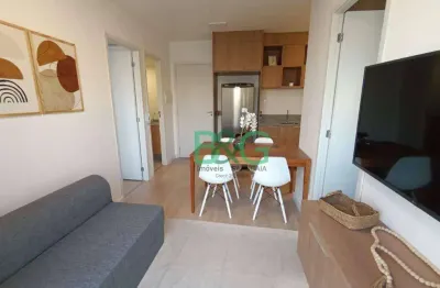 Apartamento com 2 dormitórios à venda, 36 m² por r$ 599.000,00 - moema - são paulo/sp