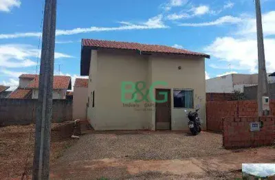 Casa com 2 dormitórios à venda, 56 m² por r$ 94.815,14 - jardim nova barretos ii - barretos/sp