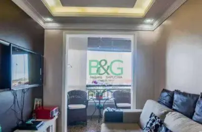 Apartamento com 3 dormitórios à venda, 70 m² por r$ 584.000 - vila leopoldina - santo andré/sp