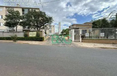 Apartamento com 2 dormitórios à venda, 46 m² por r$ 90.161,30 - parque são joão - bauru/sp