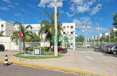 Apartamento com 2 dormitórios à venda, 39 m² por r$ 133.484,76 - vila giampietro - birigüi/sp