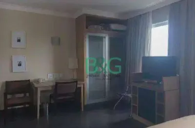 Apartamento com 1 dormitório à venda, 28 m² por r$ 389.000 - cidade monções - são paulo/sp