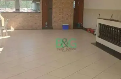 Salão para alugar, 128 m² por r$ 2.800/mês - parque continental - guarulhos/sp