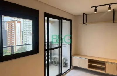 Studio com 1 dormitório, 27 m² - venda por r$ 465.000,00 ou aluguel por r$ 3.529,00/mês - jardim das acácias - são paulo/sp