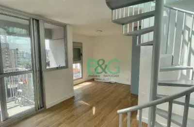 Cobertura com 1 dormitório à venda, 74 m² por r$ 1.200.000 - vila madalena - são paulo/sp