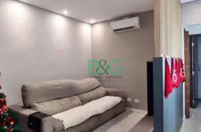 Cobertura com 3 dormitórios à venda, 104 m² por r$ 599.000,00 - vila curuçá - santo andré/sp
