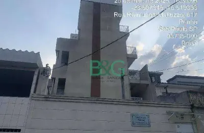 Apartamento com 2 dormitórios à venda, 27 m² por r$ 119.673,87 - vila araguaia - são paulo/sp