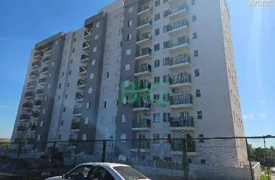 Apartamento com 2 dormitórios à venda, 46 m² por r$ 93.629,95 - sítios de recreio independência - araras/sp