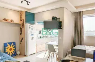 Studio com 1 dormitório à venda, 40 m² por r$ 459.000,00 - jardim do mar - são bernardo do campo/sp