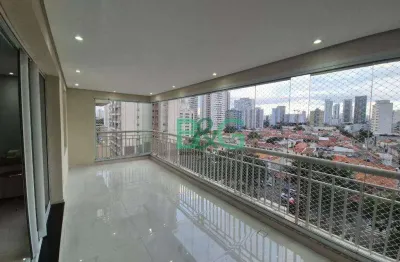 Apartamento com 3 dormitórios para alugar, 126 m² por r$ 9.108,95/mês - belenzinho - são paulo/sp