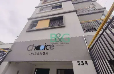 Apartamento com 2 dormitórios à venda, 33 m² por r$ 247.477,89 - vila moinho velho - são paulo/sp