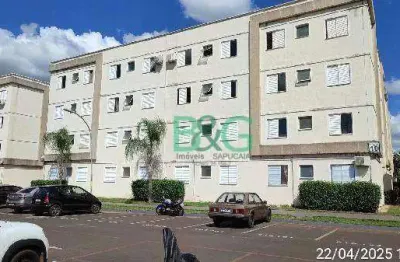 Apartamento à venda, 41 m² por r$ 101.926,27 - reserva real - ribeirão preto/sp