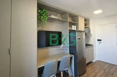 Apartamento à venda, 24 m² por r$ 385.000,00 - santo amaro - são paulo/sp