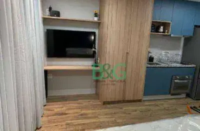 Studio com 1 dormitório, 28 m² - venda por r$ 475.000,00 ou aluguel por r$ 3.380,00/mês - brooklin - são paulo/sp