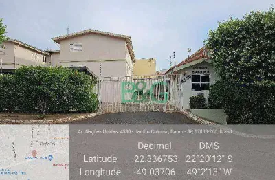 Apartamento com 2 dormitórios à venda, 72 m² por r$ 103.559,57 - núcleo residencial presidente geisel - bauru/sp