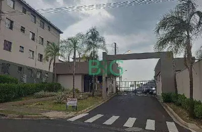 Apartamento com 2 dormitórios à venda, 48 m² por r$ 79.939,69 - vila sônia - piracicaba/sp