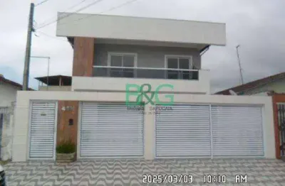 Casa com 2 dormitórios à venda, 57 m² por r$ 162.873,00 - jardim real - praia grande/sp