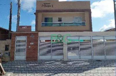 Casa com 2 dormitórios à venda, 53 m² por r$ 174.506,78 - princesa - praia grande/sp