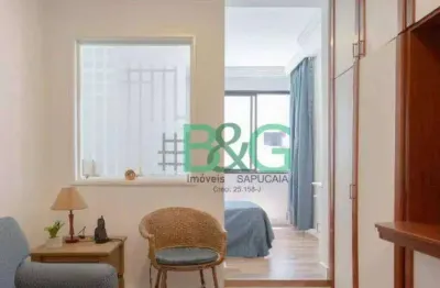 Apartamento com 1 dormitório à venda, 28 m² por r$ 499.000,00 - consolação - são paulo/sp