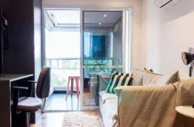 Apartamento com 1 dormitório à venda, 30 m² por r$ 584.000,00 - pinheiros - são paulo/sp