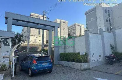 Apartamento à venda, 39 m² por r$ 98.521,78 - parque watal ishibashi - presidente prudente/sp