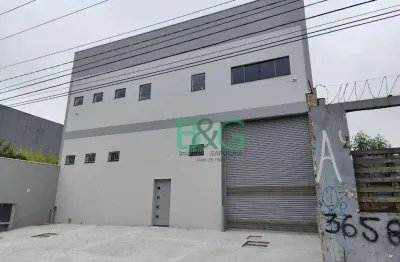Galpão para alugar, 633 m² por r$ 29.050,00/mês - jardim são caetano - são caetano do sul/sp
