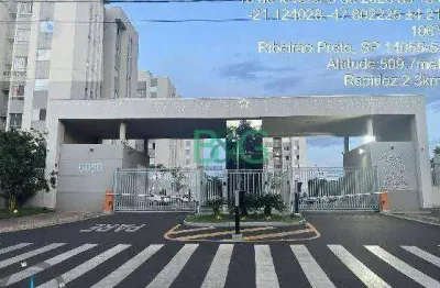 Apartamento à venda, 56 m² por r$ 154.913,04 - chácaras pedro corrêa de carvalho - ribeirão preto/sp