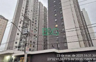 Apartamento com 1 dormitório à venda, 24 m² por r$ 125.718,01 - belenzinho - são paulo/sp