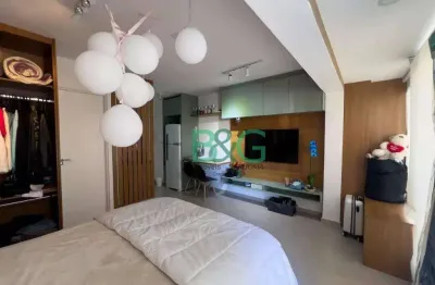 Studio com 1 dormitório à venda, 28 m² por r$ 399.000,00 - liberdade - são paulo/sp