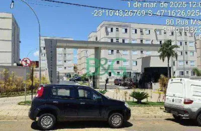 Apartamento com 2 dormitórios à venda, 40 m² por r$ 139.015,11 - jardim panorama - salto/sp