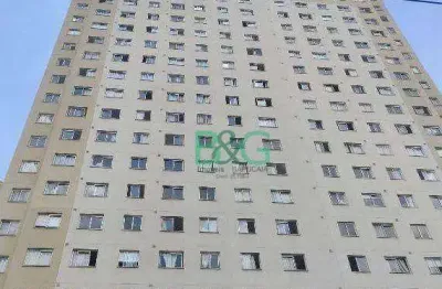 Apartamento com 1 dormitório à venda, 26 m² por r$ 114.838,57 - cambuci - são paulo/sp