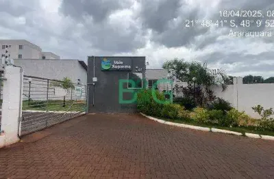 Apartamento com 2 dormitórios à venda, 47 m² por r$ 126.322,42 - jardim panorama - araraquara/sp