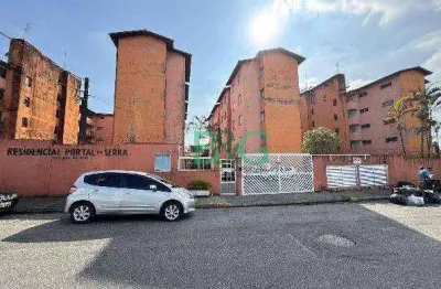 Apartamento com 2 dormitórios à venda, 49 m² por r$ 78.369,45 - samaritá - são vicente/sp