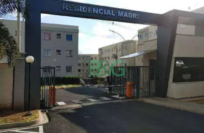 Apartamento com 2 dormitórios à venda, 39 m² por r$ 86.063,06 - jardim califórnia - marília/sp