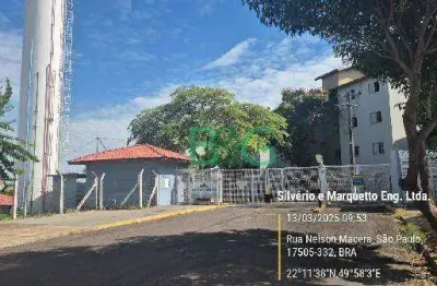 Apartamento com 2 dormitórios à venda, 46 m² por r$ 78.212,84 - jardim américa - marília/sp