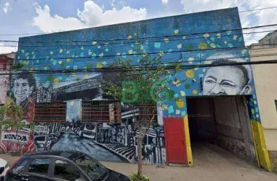 Galpão, 450 m² - venda por r$ 1.976.000 ou aluguel por r$ 14.450/mês - bom retiro - são paulo/sp