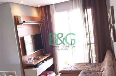 Apartamento com 2 dormitórios à venda, 49 m² por r$ 271.000 - fazenda aricanduva - são paulo/sp
