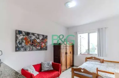 Studio com 1 dormitório à venda, 38 m² por r$ 199.000 - santa ifigênia - são paulo/sp