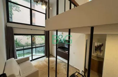 Apartamento duplex com 1 dormitório à venda, 56 m² por r$ 990.000,00 - itaim bibi - são paulo/sp