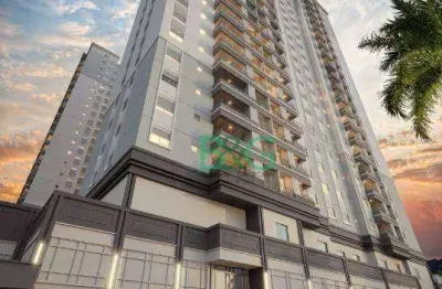 Apartamento com 2 dormitórios à venda, 53 m² por r$ 542.189,50 - jardim - santo andré/sp