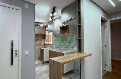 Apartamento com 2 dormitórios à venda, 38 m² por r$ 223.600 - colônia - são paulo/sp