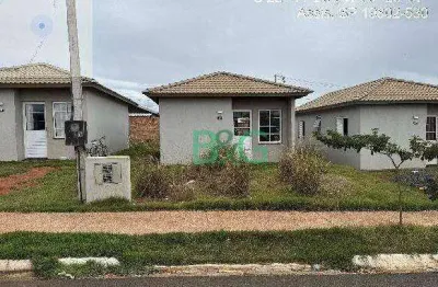 Casa com 2 dormitórios à venda, 43 m² por r$ 106.667,03 - parque das acácias - assis/sp