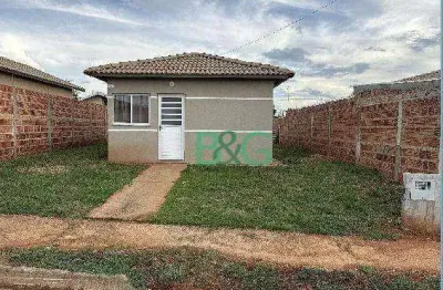 Casa com 2 dormitórios à venda, 42 m² por r$ 97.778,11 - aurora 1 - bady bassitt/sp