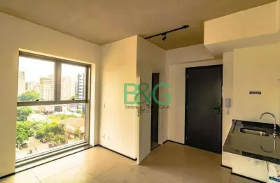 Studio com 1 dormitório à venda, 20 m² por r$ 373.000 - bosque da saúde - são paulo/sp