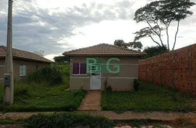 Casa com 2 dormitórios à venda, 42 m² por r$ 89.985,66 - aurora 1 - bady bassitt/sp