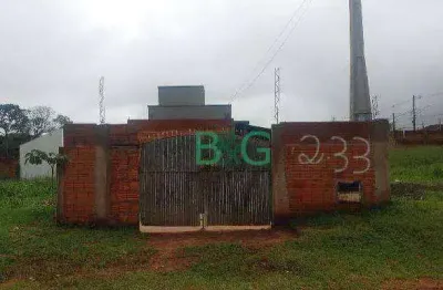 Casa à venda, 42 m² por r$ 108.000,00 - parque industrial manchester - bauru/sp