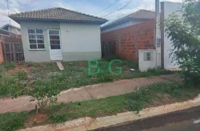 Casa com 2 dormitórios à venda, 45 m² por r$ 87.468,17 - vida nova bauru - bauru/sp