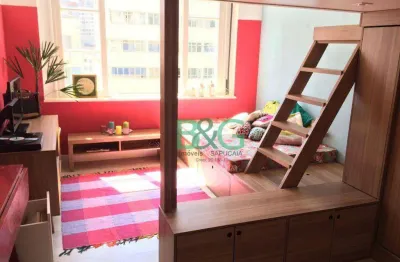 Apartamento com 1 dormitório à venda, 38 m² por r$ 360.000,00 - bela vista - são paulo/sp