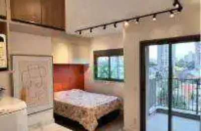 Studio com 1 dormitório para alugar, 28 m² por r$ 2.946/mês - santo amaro - são paulo/sp