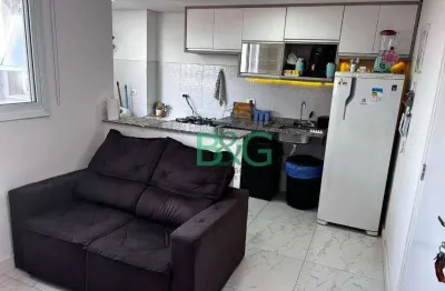 Apartamento com 2 dormitórios à venda, 40 m² por r$ 371.000 - vila bertioga - são paulo/sp